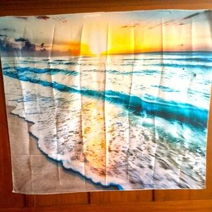 Ocean tapestry  wall